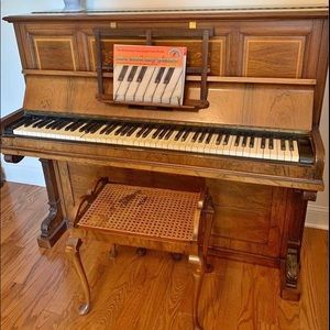Gorgeous Antique Piano